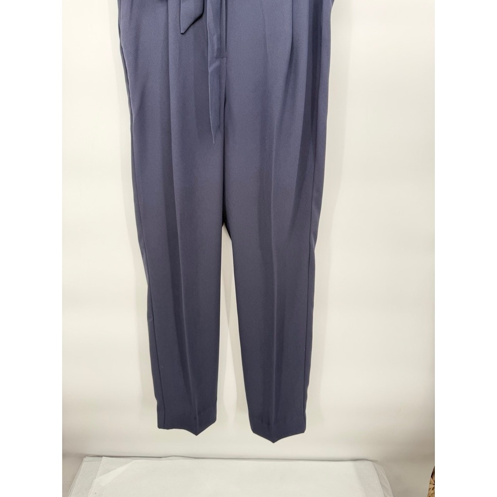 Express Dress Pants High Waist Tie Belt Paperbag Office Attire Career Trousers 4 - Picture 4 of 11